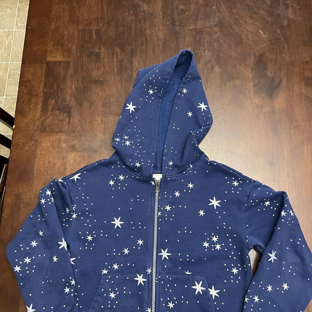 Hanna Andersson Navy Star Hoodie